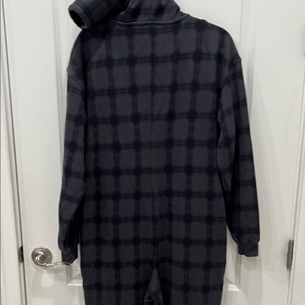 Fabletics Black Checkered Jumpsuit - image 6